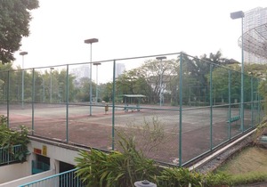 5 Acres Tropical garden in Kemang Raya Residence whole 3/2 Apart 2nd fl. Balcony