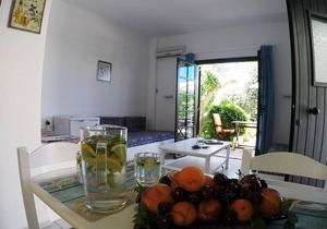Kokkini Hani Charming apartment 1 - 4 persons with garden, 100 m. from the sea.
