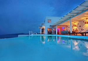 Luxury Mykonos Villa Aegean Blue Villa Private Pool Kastro