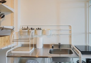 Minimalist Design Studio Apartment at Bintaro Icon