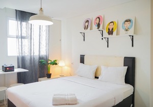 Minimalist Design Studio Apartment at Bintaro Icon