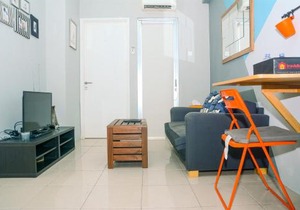 Minimalist Style 2BR Pakubuwono Terrace Apartment By Travelio