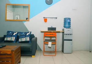 Minimalist Style 2BR Pakubuwono Terrace Apartment By Travelio