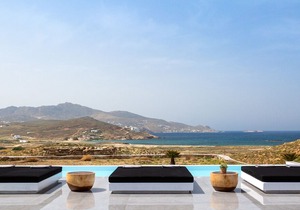 Mykonos Ftelia Black Villa 1