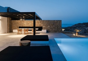 Mykonos Ftelia Black Villa 4