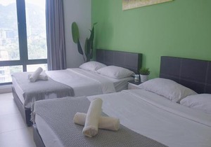 Pool View Family Suite 2bedrooms Free Wifi 8pax Midhill Genting Highlands
