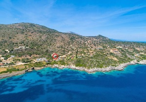 Skala Villa Blue: Large Private Pool, Walk to Beach, Sea Views, A/C, WiFi