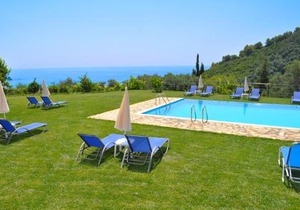 Studio Apartments Swimming Pool and sea view on Pelekas Beach