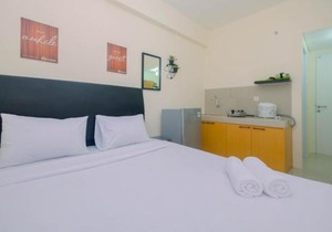 Studio Room Apartment Fully Furnished Bogorienze By Travelio