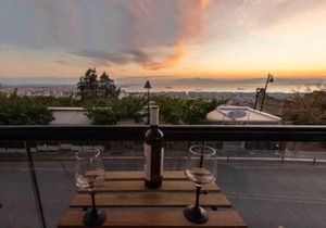 View and the city