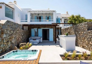Villa ANASA private Pool & Jacuzzi 8pax at Panormos