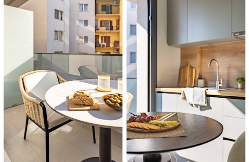 Thessaloniki City Centre Apartment | 22 m² Studio flat ∙ 1 bedroom ∙ 4 guests