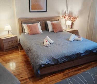 Veroia Apartment | 2BDR Downtown Veria Peach Blossom