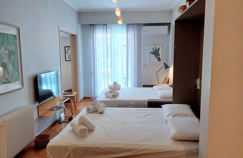 Makrigianni Apartment | 50 m² Apartment ∙ 1 bedroom ∙ 6 guests