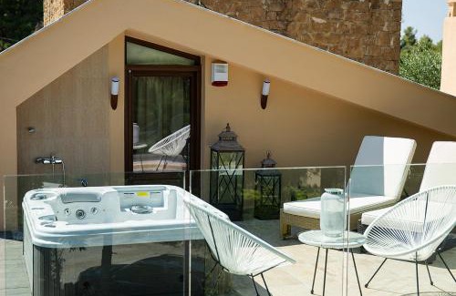 Sane Villa | Anemone Villa with Outdoor Hot Tub, Sani Luxury Villas collection