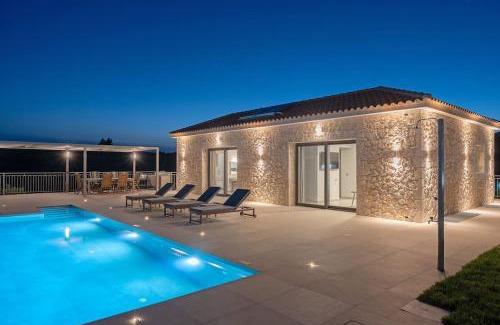 Karavados Villa | Brand New: Kefalonia Stone Villas - Villa Trapezaki Retreat