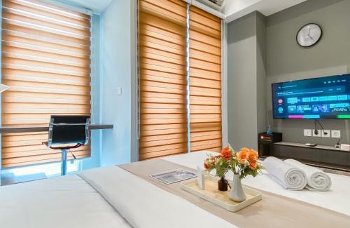 Cikarang Apartment | Cozy Living Studio Vasanta Innopark Apartment By Travelio