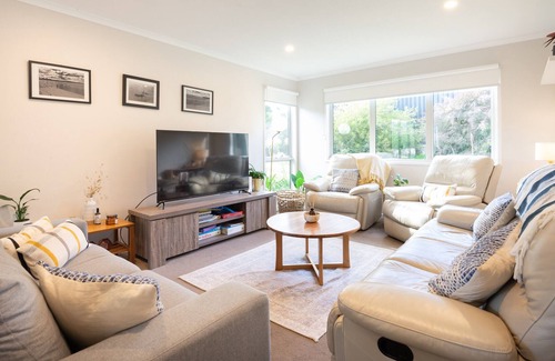 Orford House | Orford Sands: Modern beach house with huge outdoor heated swim spa