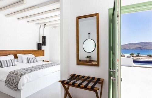 Panormos Villa | Suite with Private Pool and sea view, Panormos, Mykonos