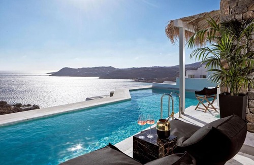 Elia Villa | Unique Mykonos Villa Villa Elegant 1 Bedroom Villa Private Pool Elia Beach