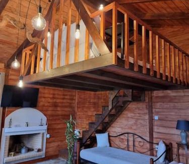 Meteora Ski Chalet | Ξύλινο Chalet Κτήμα Παππά