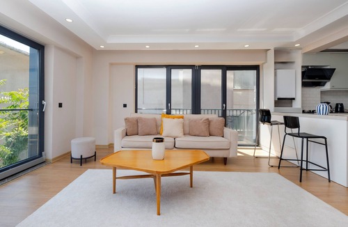 Taksim Apartment | 2-bedroom apartment with Bosphorus view and AC in Istanbul