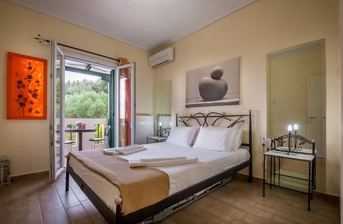 Agios Nikitas Villa | 2 exclusive pool villas, 4 adults plus 2 children each,close to beaches,sea view