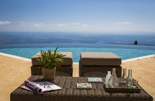 Skala Villa | 3 Bed Skala Villa with Infinity Pool and Sea Views