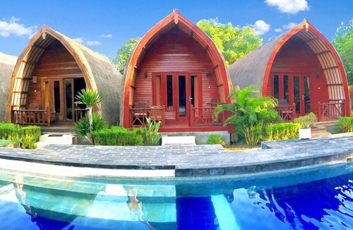 Mataram House | 3 Deluxe Room, Sweet Bungalow Near Gili T Beach
