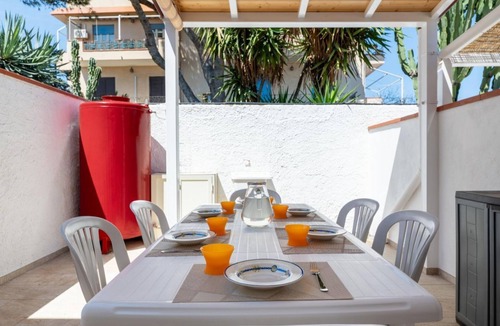 Torre di Faro Apartment | A comfortable 90 sqm apartment on two levels connected by an internal staircase, ideal for up to 6 people.The property is located in Torre Faro, one of the most picturesque towns in the Messina area, about 15 km from the center of Messina, at a point whe