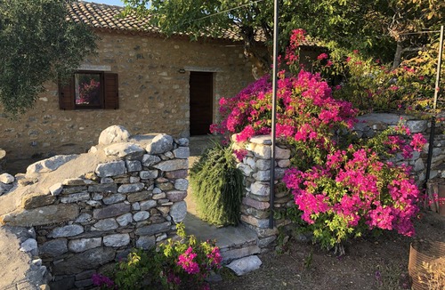Thalames Villa | A medieval tower house with huge garden and amazing sea views.
