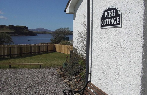 Portnalong Cottage | A quintessential pied a terre with the most magical sea views imaginable.