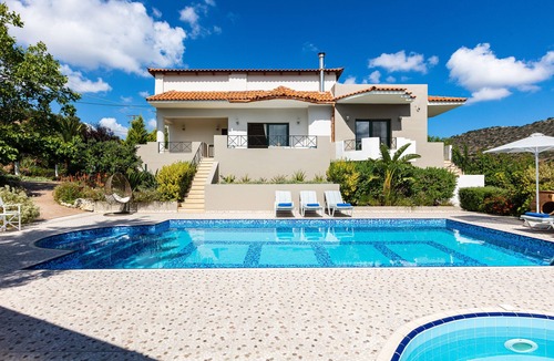 Melidoni Villa | Alonia Villa, Refined Living with 50m² Private Pool