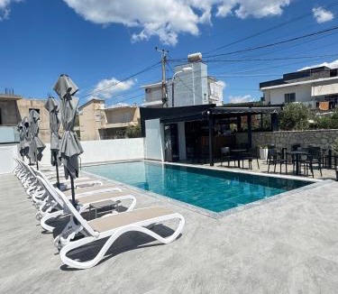 Ksamil Apartment | Alpha Blue Aura Duplex -Triple Room & Private Pool