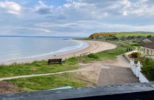 Tain Cottage | Amazing coastal location with access to sandy beach.