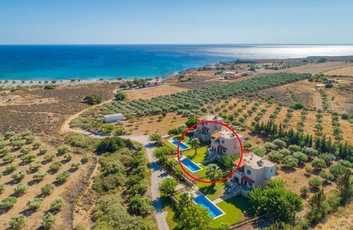 Fragkokastello Villa | Andreas Beach Villa - Two Bedroom Villa, Sleeps 5
