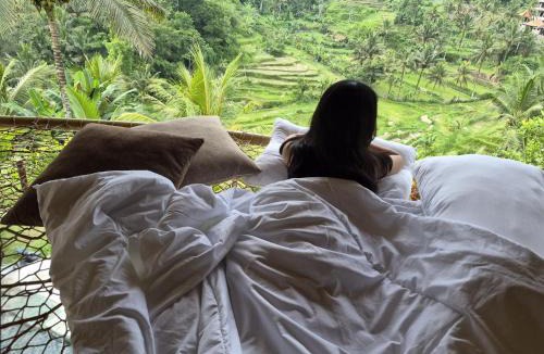 Selat Villa | Angel Bali Suites, Private Nature Bamboo Villa