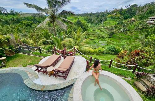 Selat Villa | Angel Bali Suites, Private Nature Bamboo Villa