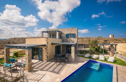 Kokkini Chani Villa | Anna Luxury Villa by Cretevasion