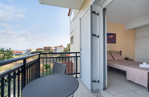 Lixouri Apartment | Apartment 'Anna's House 1 In Lixouri' with Sea View, Wi-Fi and Air Conditioning
