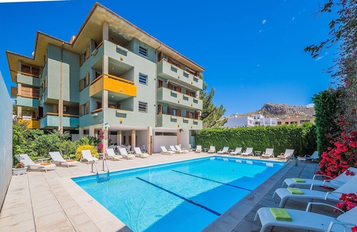 Puerto de Pollensa Apartment | Apartment 'Bressol Miguel 3ºD' with Mountain View, Pool, Balcony, A/C & Wi-Fi