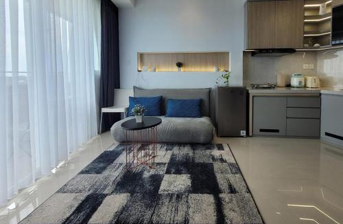 Batam Apartment | Apartment Nuvasa Bay Nongsa, Kalani 1BR 12th, Sea & Golf View