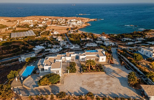 Parasporos Villa | AQUA retreat in Paros with private pool, stunning sea view, near sandy beaches