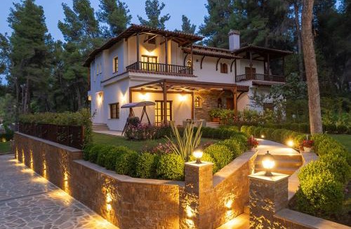 Sane Villa | Asteri Villa with Outdoor Hot Tub, Sani Luxury Villas Collection