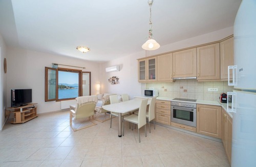Matsoukata Villa | Beachfront Aetheria House, Wonderful Sea Views, Furnished Terrace, Fiskardo