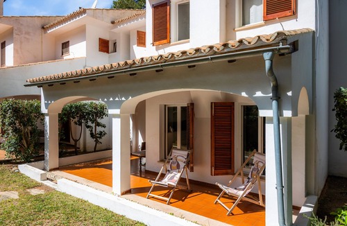 Cala San Vicente Apartment | Beautiful "Can Botana 7" with Wi-Fi, Pool, Air Conditioning, Balcony and Garden