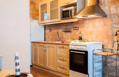 Psarou Villa | Beautiful private villa for 4 guests with WIFI, A/C, TV, terrace, panoramic view and parking