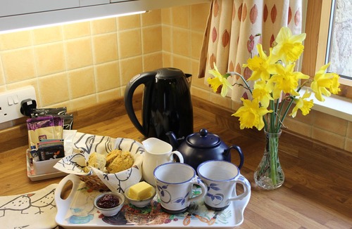 Nenthorn Cottage | Begrum cottage 1 bedroom Log burner On 1 level south facing conservatory