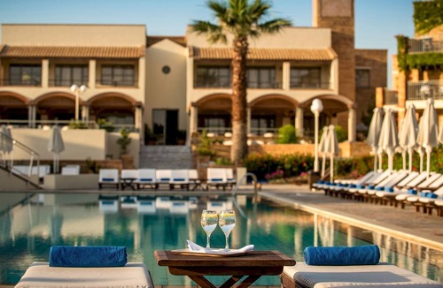Agkisaras House | Bella Beach Hotel - Double Garden View Room All Inclusive 2 people