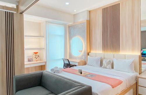 Cikarang Apartment | Big and Comfy Studio at Vasanta Innopark Apartment By Travelio